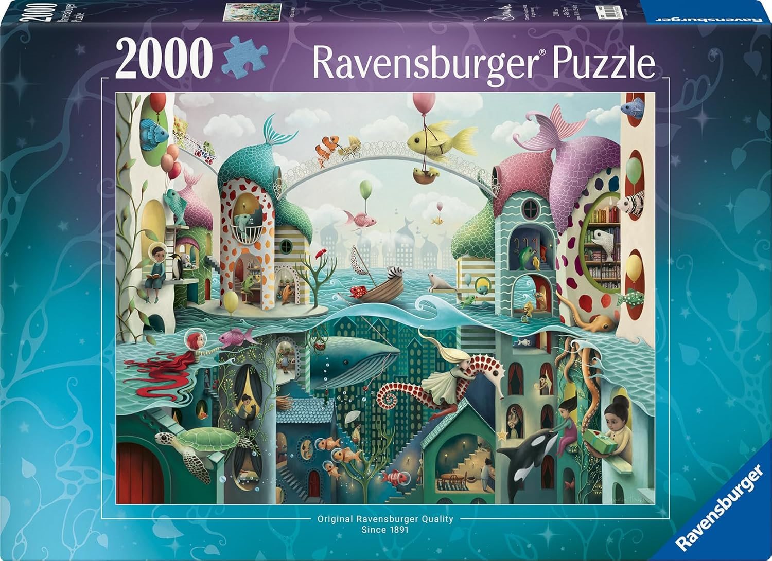 RAVENSBURGER Kdyby ryby mohly chodit 2000 dílků