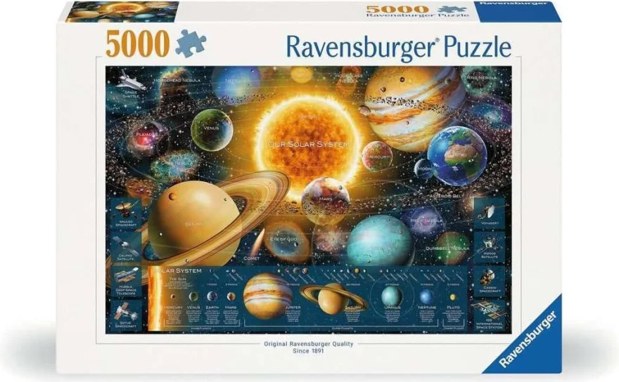 RAVENSBURGER Puzzle Sluneční soustava 5000 dílků