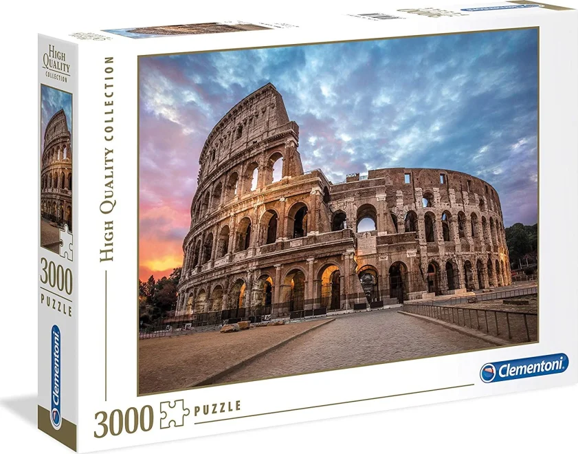 CLEMENTONI Puzzle Východ slunce nad Koloseem 3000 dílků