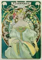 Puzzle Bluebird 1000 dílků A. Mucha - Snění, 1897