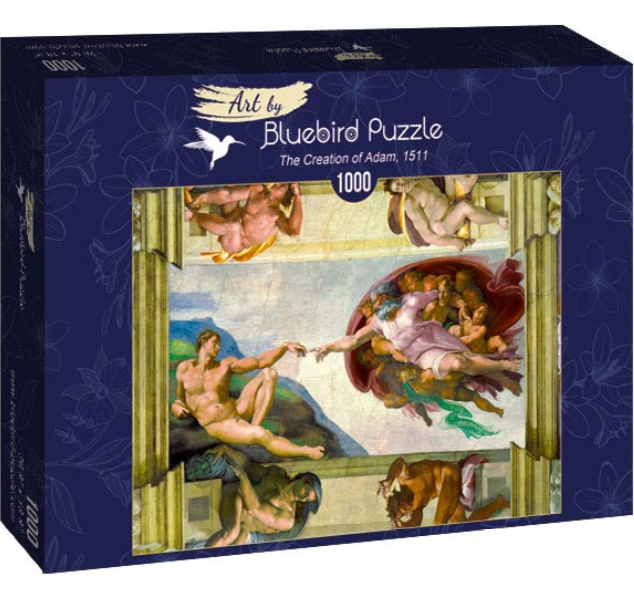 Puzzle Stvoření Adama 1000 dílků
