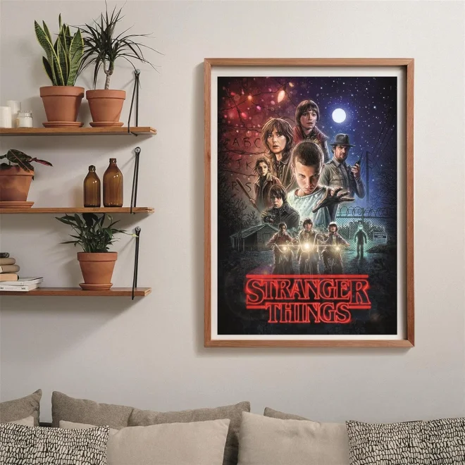 CLEMENTONI Puzzle Netflix: Stranger Things 1000 dílků
