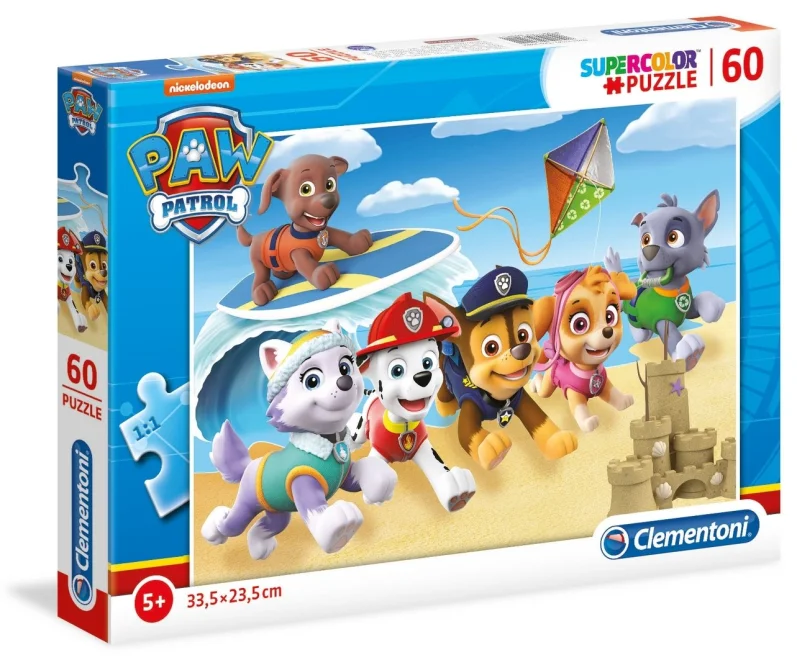 CLEMENTONI Puzzle Tlapková patrola 60 dílků