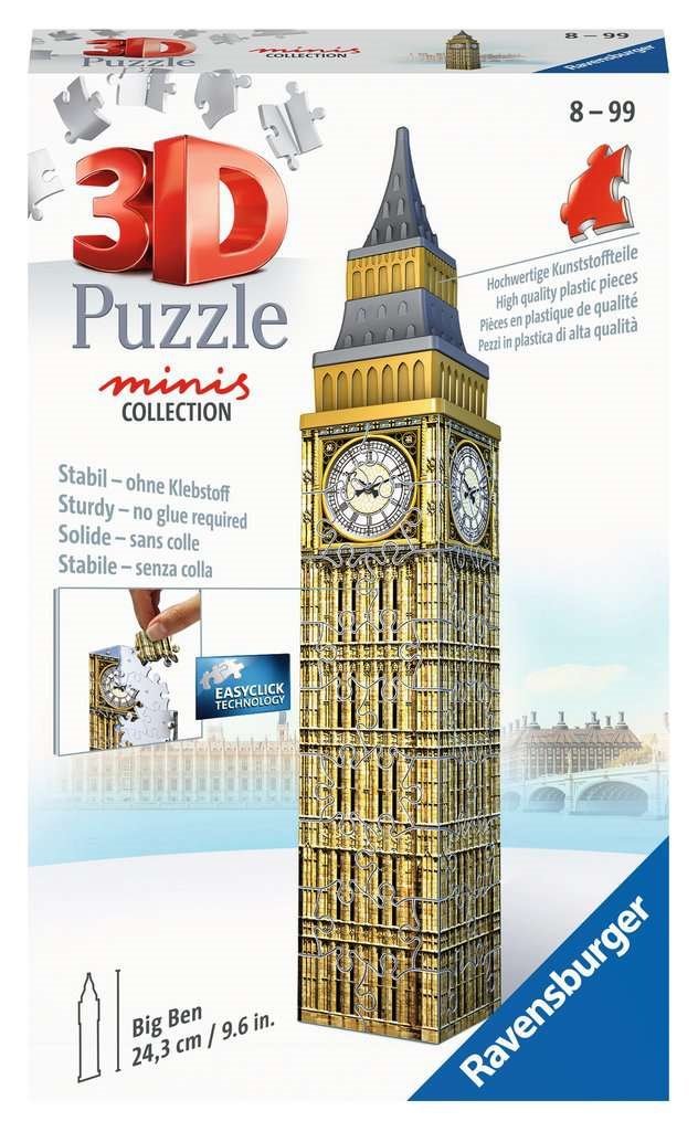 Ravensburger 3D puzzle Mini budova Big Ben 54 ks