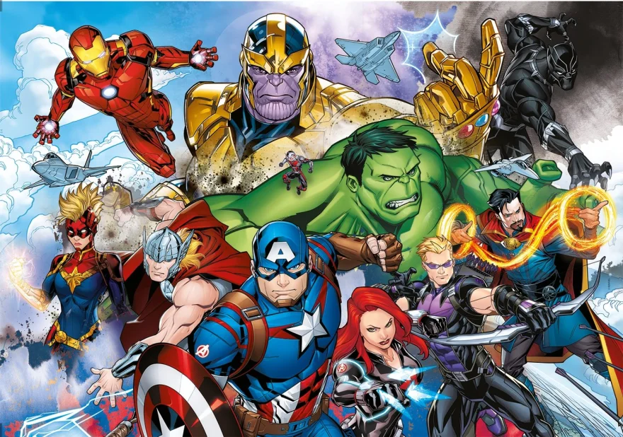 Clementoni Puzzle Marvel: Avengers 104 dílků