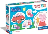 CLEMENTONI Moje první puzzle Prasátko Peppa 4v1 (3,6,9,12 dílků)