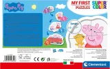 CLEMENTONI Moje první puzzle Prasátko Peppa 4v1 (3,6,9,12 dílků)