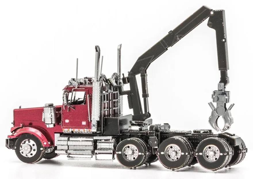 METAL EARTH 3D puzzle Western Star 4900 Log Truck