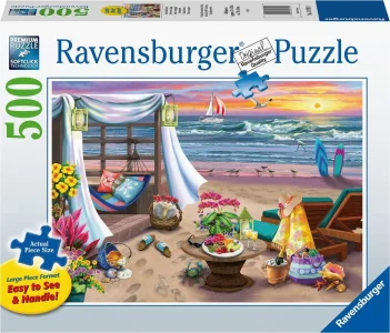 Puzzle Na pláži Cabana XXL 500 dílků