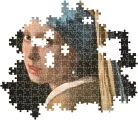 CLEMENTONI Puzzle Museum Collection: Dívka s perlou 1000 dílků