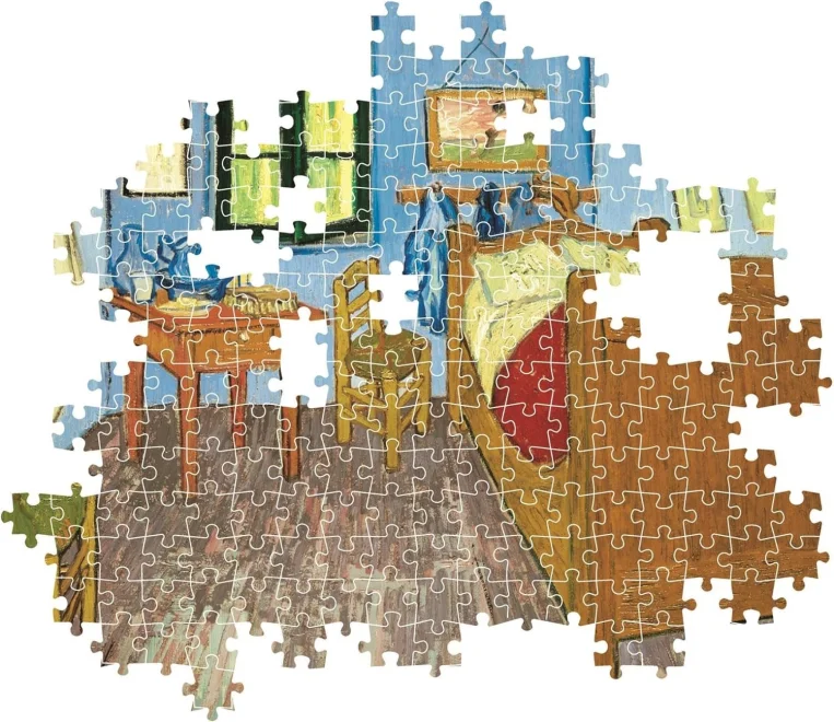 CLEMENTONI Puzzle Museum Collection: Ložnice v Arles 1000 dílků