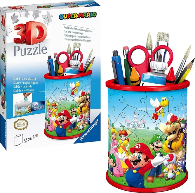 RAVENSBURGER 3D puzzle stojan: Super Mario 57 dílků