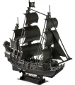CUBICFUN Svítící 3D puzzle Plachetnice Queen Anne's Revenge 293 dílků