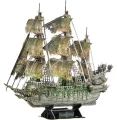 CUBICFUN Svítící 3D puzzle Plachetnice Bludný Holanďan 360 dílků