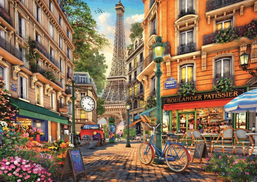 Trefl Puzzle Odpoledne v Paříži 2000 dílků