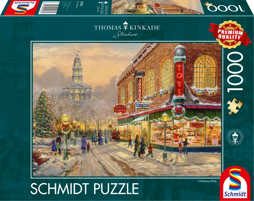 SCHMIDT Puzzle Vánoční přání 1000 dílků