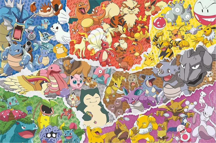 RAVENSBURGER Puzzle Pokémon Allstars 5000 dílků