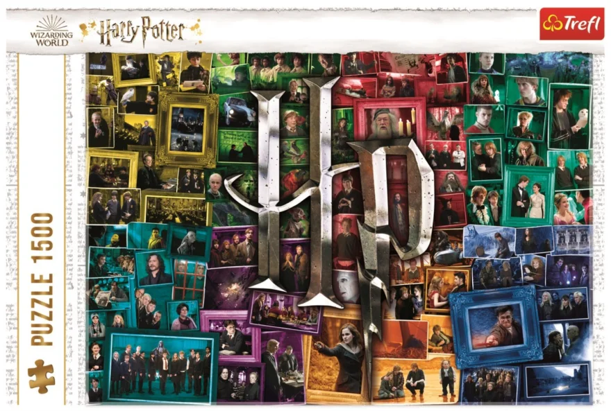 Trefl Puzzle Harry Potter: Svět Harryho Pottera 1500 dílků