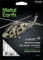 METAL EARTH 3D puzzle Vrtulník Black Hawk