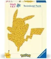 RAVENSBURGER Tvarové puzzle Pokémon Pikachu 727 dílků