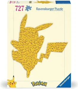 Tvarové puzzle Pokémon Pikachu 727 dílků