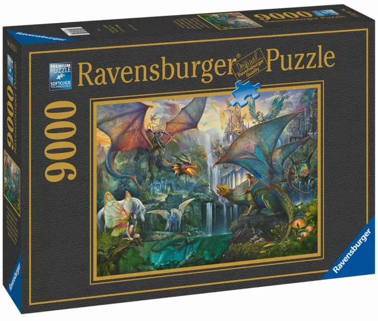 RAVENSBURGER Puzzle Dračí les 9000 dílků