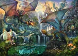 RAVENSBURGER Puzzle Dračí les 9000 dílků