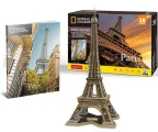 CUBICFUN 3D puzzle National Geographic: Eiffelova věž 80 dílků