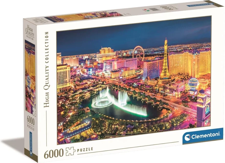 CLEMENTONI Puzzle Las Vegas 6000 dílků