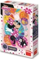 DINO Svítící puzzle Minnie a balónky XL 100 dílků