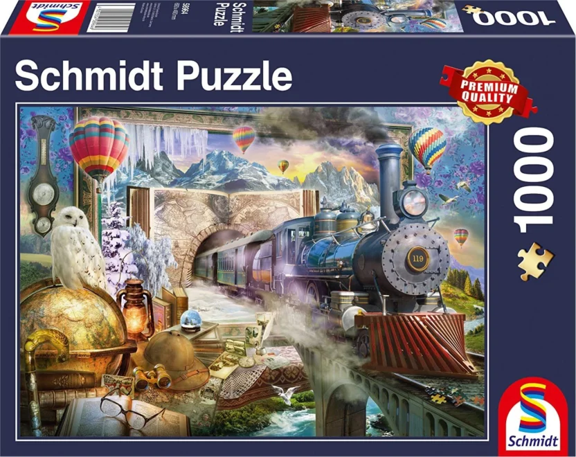 SCHMIDT Puzzle Kouzelná cesta 1000 dílků