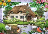 SCHMIDT Puzzle Romantická chalupa 500 dílků