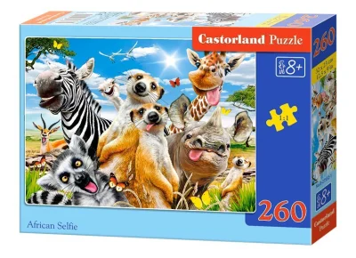 Puzzle Africké selfie 260 dílků