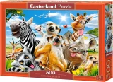 CASTORLAND Puzzle Africké selfie 500 dílků