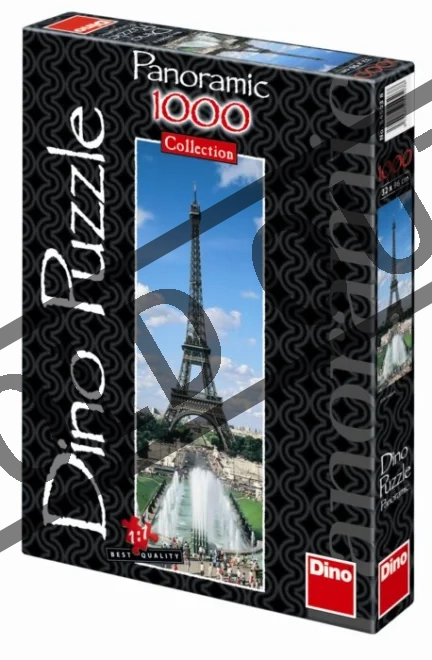 DINO Vertikální puzzle Eiffelova věž, Paříž 1000 dílků