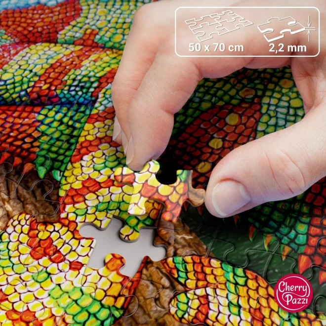 CHERRY PAZZI Puzzle Chameleon 1000 dílků