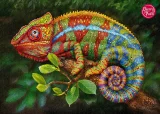 CHERRY PAZZI Puzzle Chameleon 1000 dílků