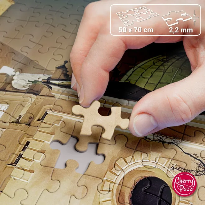 CHERRY PAZZI Puzzle Královský rynek v Krakově, Polsko 1000 dílků