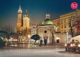 CHERRY PAZZI Puzzle Královský rynek v Krakově, Polsko 1000 dílků