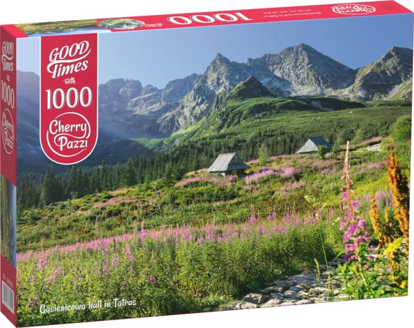 CHERRY PAZZI Puzzle Gąsienicowa dolina, Vysoké Tatry 1000 dílků