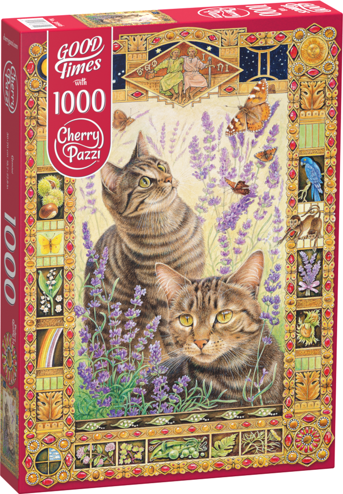 CHERRY PAZZI Puzzle Kočky 1000 dílků