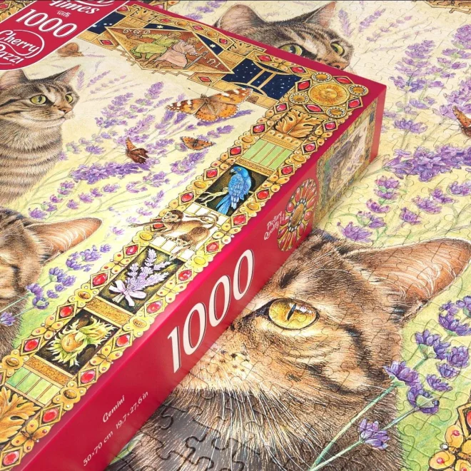 CHERRY PAZZI Puzzle Kočky 1000 dílků