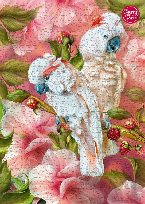 CHERRY PAZZI Puzzle Kakadu - duchové tropů 1000 dílků