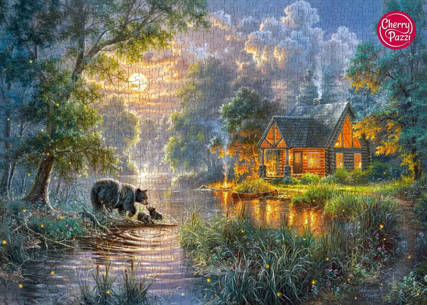 CHERRY PAZZI Puzzle Zátoka světlušek 1000 dílků