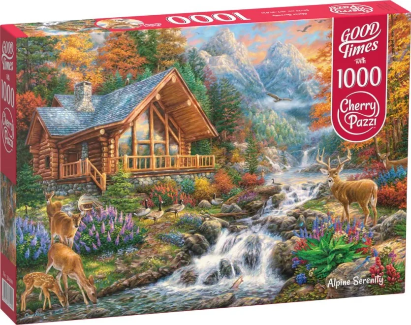 Cherry Pazzi Puzzle Alpský klid 1000 dílků