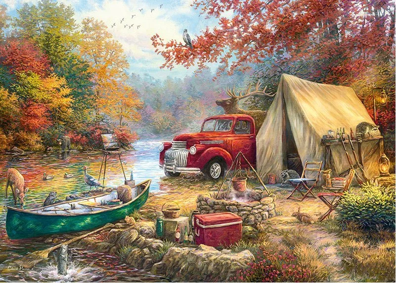 CHERRY PAZZI Puzzle Sdílej volnou přírodu 1000 dílků