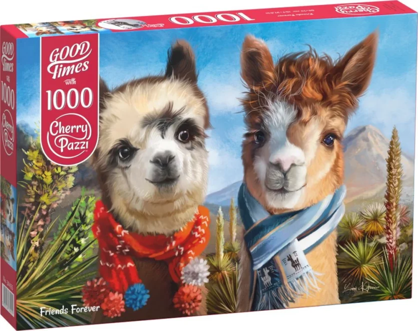 CHERRY PAZZI Puzzle Přátelé napořád 1000 dílků