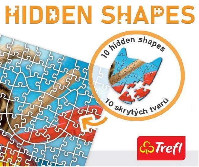 TREFL Puzzle Hidden Shapes: Výlet obytným autem 1003 dílků