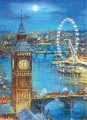 CLEMENTONI Puzzle Sněží na Big Ben 1000 dílků