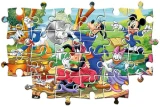 CLEMENTONI Puzzle Mickey a přátelé 2x60 dílků